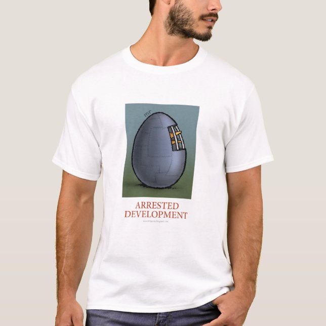 Arresterad utvecklingsskjorta t shirt (Framsida)