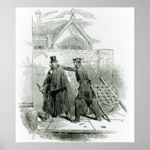 Arrestering av Smith O'Brien Poster