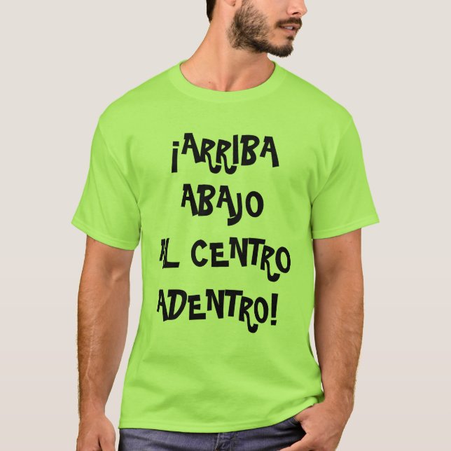 Arriba Abajo, Al Centro, Adentro Tröja (Framsida)