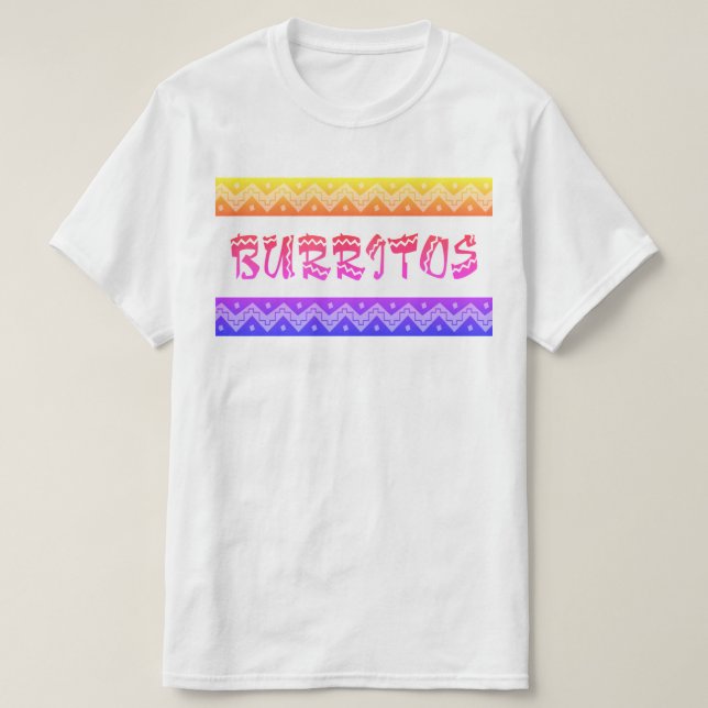arriba burritos t shirt (Design framsida)