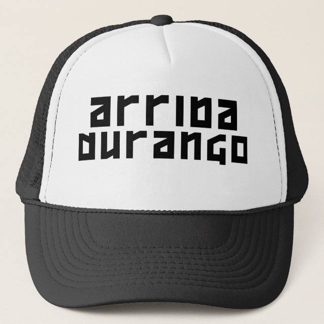 Arriba Durango - originalsvart Truckerkeps (Framsida)