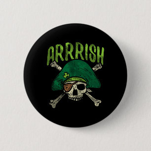 Arrish irländsk piratskalle Leprechaun St Patricks Knapp