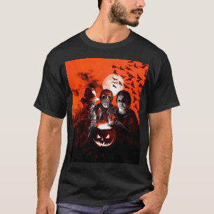 Arrival Freddy Jason Murderers skräckfilmer 3D Pr T Shirt