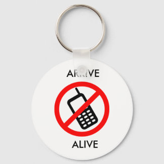 ARRIVE ALIVE KEYCHAIN NYCKELRING