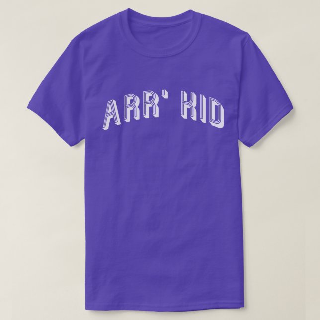 Arr'Kid Vår Kid Manchester Slang T Shirt (Design framsida)