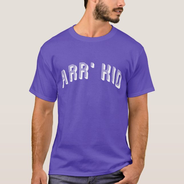 Arr'Kid Vår Kid Mancunian Slang T Shirt (Framsida)