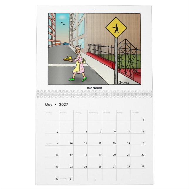Arrmacs världskalender 2018 kalender (May 2027)