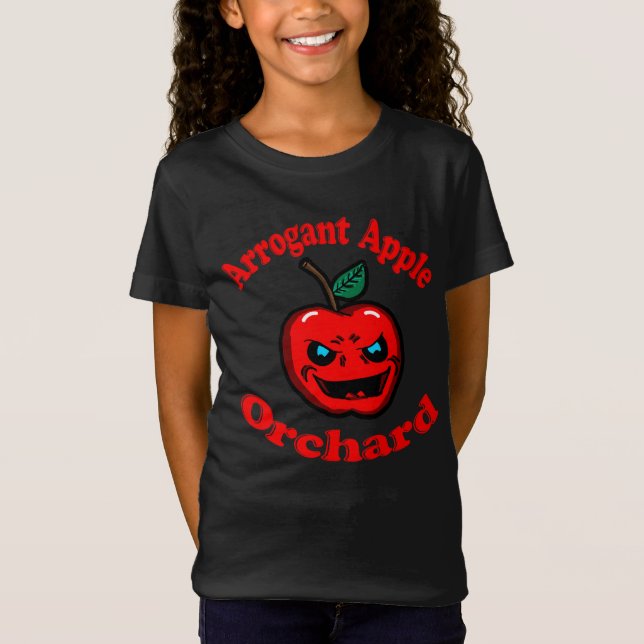 Arrogant Apple Orchard T Shirt (Framsida)