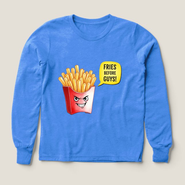Arrogant Fransk Fries av Natasha Us T Shirt (Design framsida)