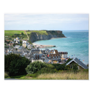 Arromanches, Normandie, Frankrike - fotoutskrift Fototryck