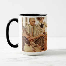 Arrow Collar advertisement, 1910 by Leyendecker Mugg