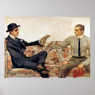 Arrow Collar Annons, 1912 från Leyendecker Poster