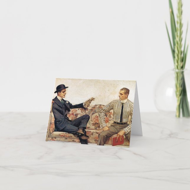 Arrow Collar Annons, 1912 från Leyendecker Tack Kort (Framsida)