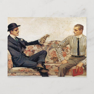 Arrow Collar Annons, 1912 från Leyendecker Vykort