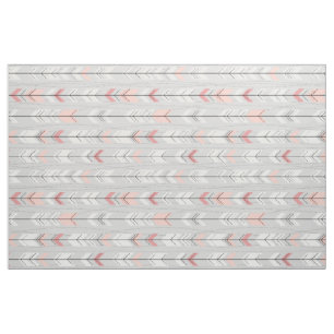 Arrow Feathers Vågrät Fabric Tyg
