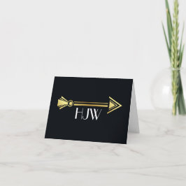 Arrow Notecard Tack Kort