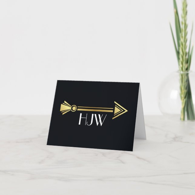 Arrow Notecard Tack Kort (Framsida)