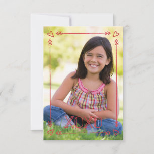 Arrow Ram Classroom Valentine - Cherry Inbjudningar