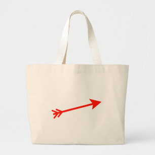 Arrow Red 15deg MUSEUM Zazzle-gåvor Jumbo Tygkasse