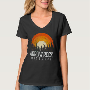 Arrow Rock Missouri MO Retro Vintage 70-tal 80-t T Shirt