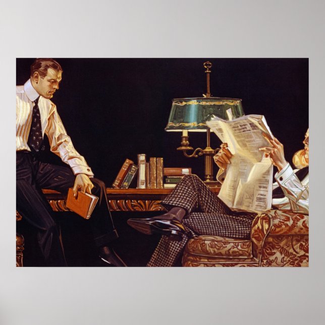 Arrow shirt Collars, American Advertisement, 1914 Poster (Framsidan)