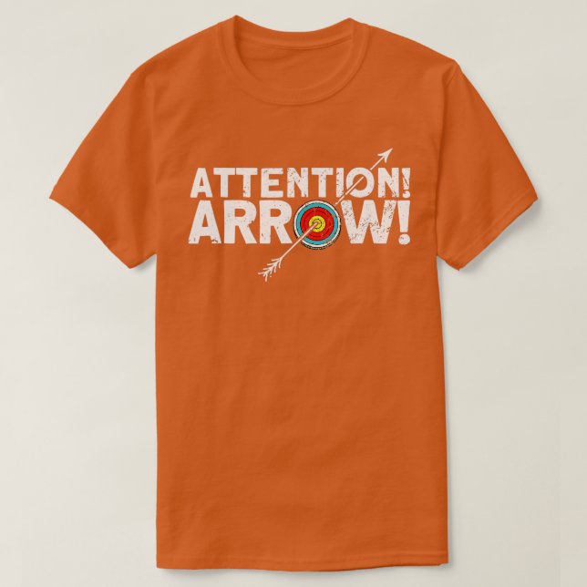 ArrowArcher Bow-arkitektur T Shirt (Design framsida)