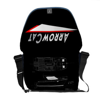 ArrowCat logotypmessenger bag med den ArrowCat 30 Kurir Väska