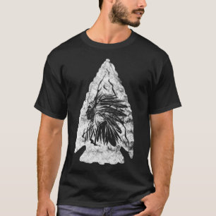 Arrowhad Hunter indisk chef Relic Hunting Native T Shirt