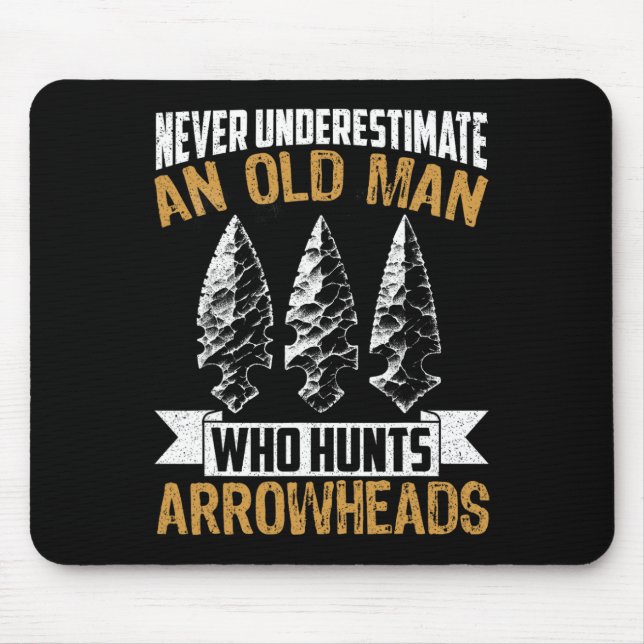 Arrowhad Hunter Shirt Old Man Grandpa Arrowhad H Musmatta (Framsidan)