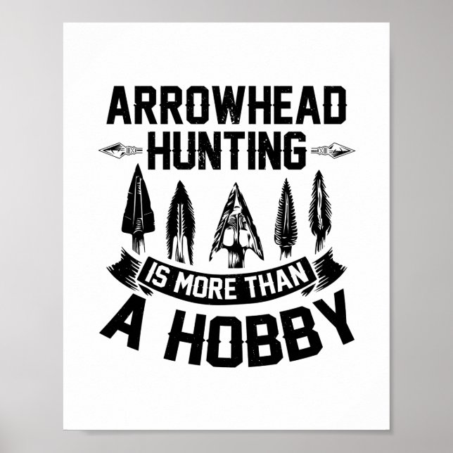 Arrowhad Hunting | Arrowhad Hunter Gift Ideas Poster (Framsidan)