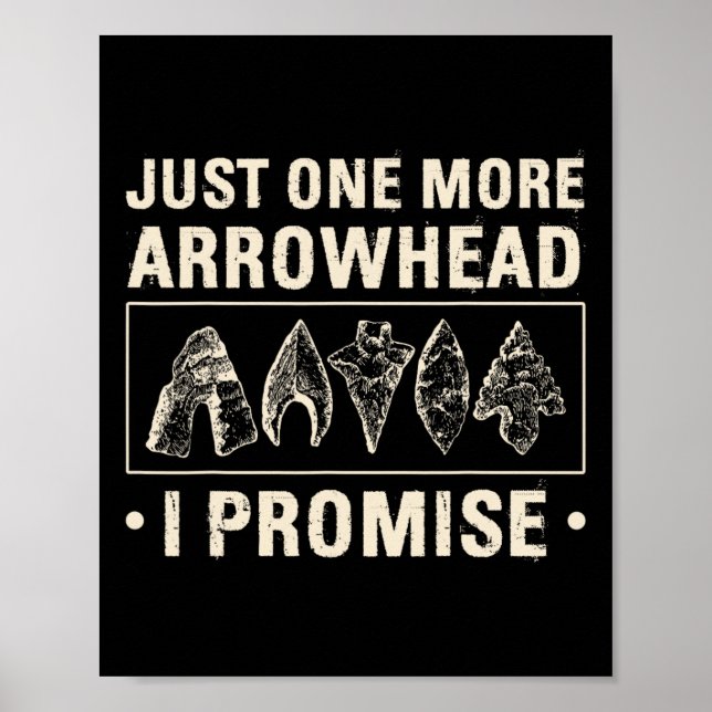 Arrowhad Hunting Arrowhads Poster (Framsidan)