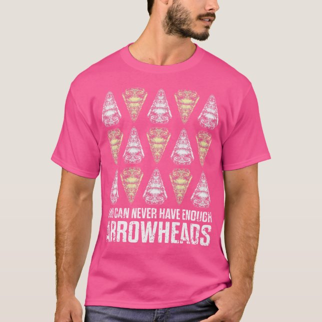 Arrowhad Hunting Collector Arrowhads Hunter T Shirt (Framsida)