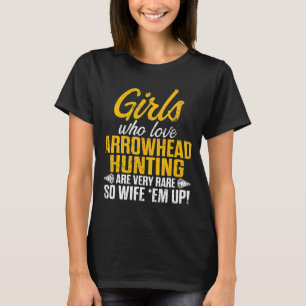 Arrowhad Hunting Collector Girls Hunter T Shirt