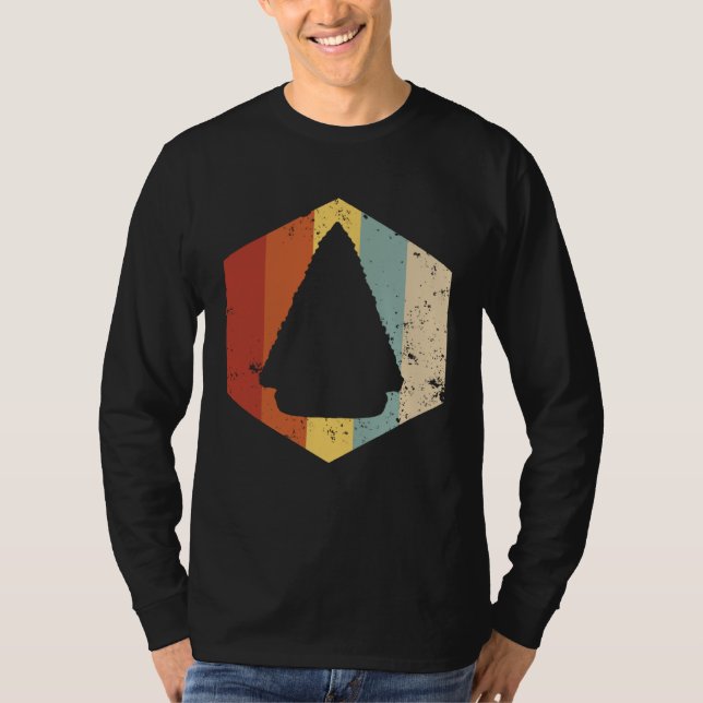 Arrowhead Hunting Collector Retro Hunt Hunter T Shirt (Framsida)