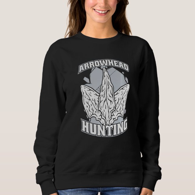 Arrowhead Hunting Flint Artifact Rocks Arrowhead C T Shirt (Framsida)