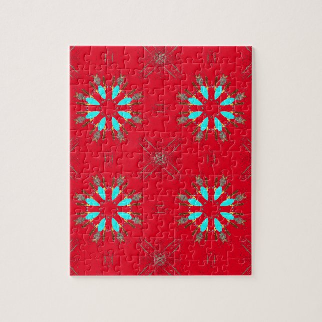 Arrowheaden befjädrar Pow-wow Thunder_Cove Pussel (Vertikal)