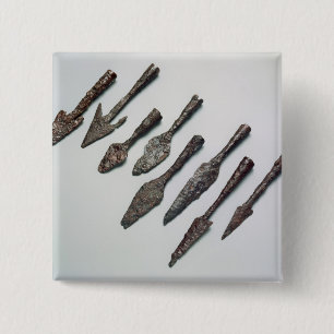 Arrowheads järnålder (järn) knapp