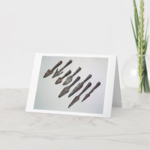 Arrowheads järnålder (järn) kort