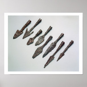 Arrowheads järnålder (järn) poster