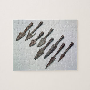 Arrowheads järnålder (järn) pussel
