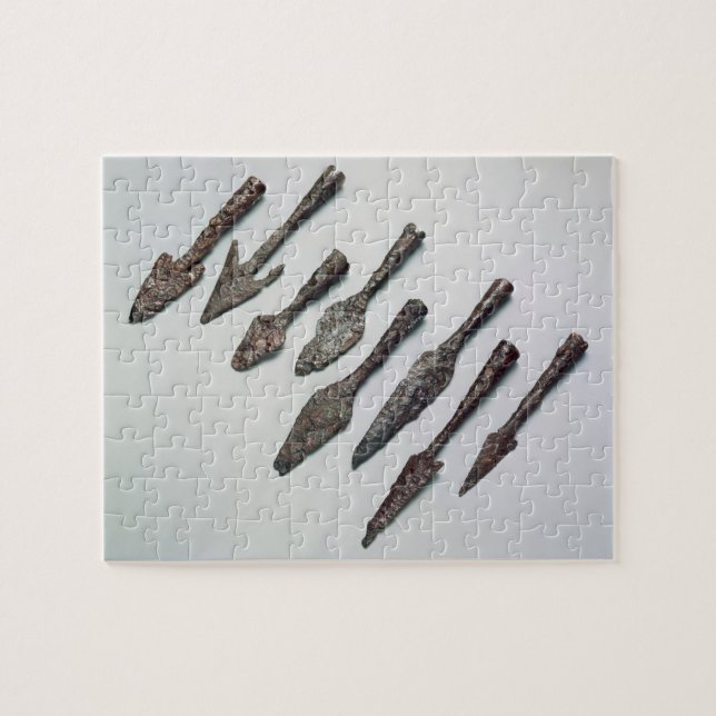 Arrowheads järnålder (järn) pussel (Horisontell)