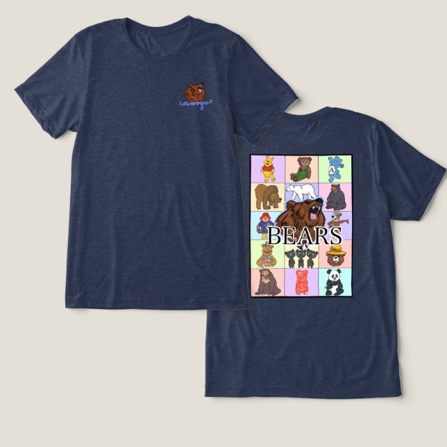 Arroyo - Björnar T Shirt (Design fram och bak)