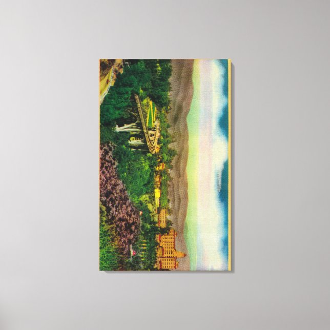 Arroyo Seco BridgePasadena, CA Canvastryck (Framsida)