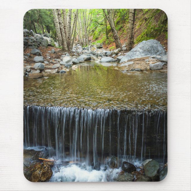 Arroyo Waterfall Nature Photography Art Print Musmatta (Framsidan)