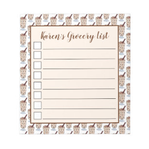 Arroz con Dulce Puerto Rican Coconut Ris Pudding Anteckningsblock