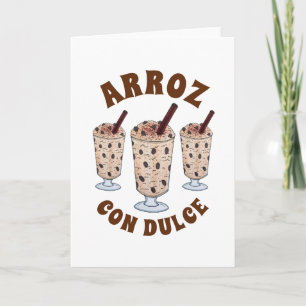 Arroz con Dulce Puertoricansk Kokosrisgröt Kort