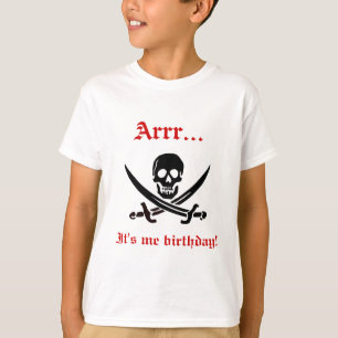 Arrr… är det mig födelsedagpiratutslagsplatsen tröja