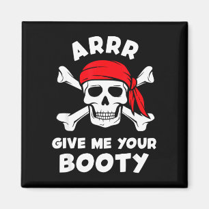 Arrr ge bytet rolig pirat skämt humor skoj magnet