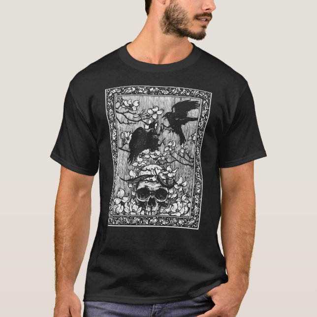 Ars Memoria - Canto IX - White Line T Shirt (Framsida)