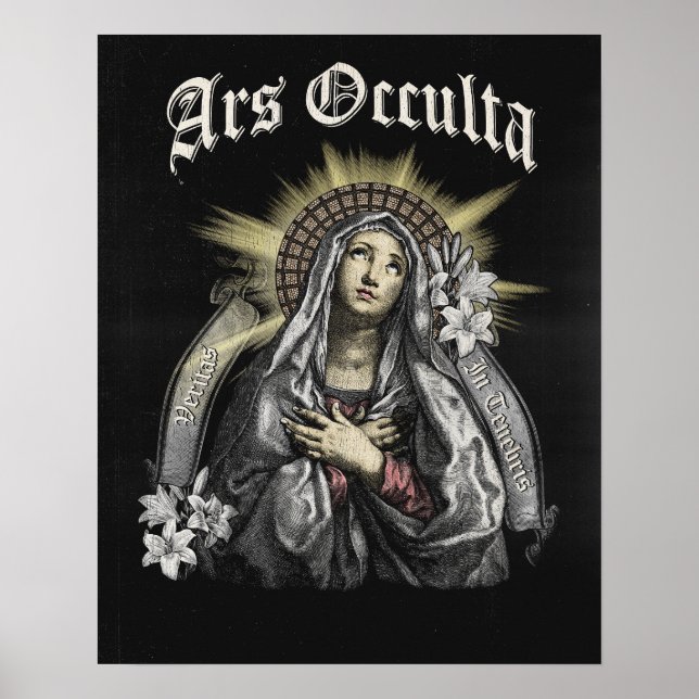Ars Occulta - Gothic Design Poster (Framsidan)